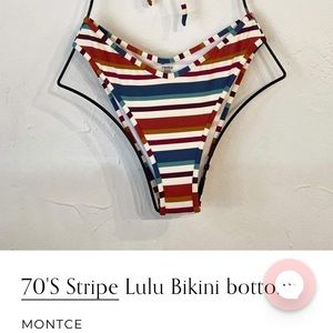 Montce 70s stripe lulu bikini bottom